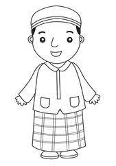 Download now 1000 gambar karikatur keren lucu simple kekinian lengkap. 16 Mewarnai Anak Muslim Ideas Coloring Pages Muslim Kids Islam For Kids