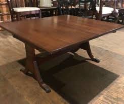 Kiefer pine wood coffee table. Antique Mahogany Game Table Coffee Table By Ferguson Vintage Furniture Ebay