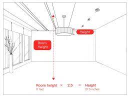 For higher ceilings, just add three inches for every extra foot of ceiling height. Chandelier Size Guide Sofary Lighting