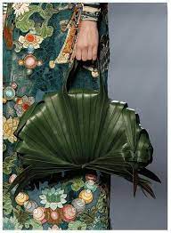 Banana Leaf Bag Jean Paul Gaultier Couture Handbags Jean Paul Gaultier Purses