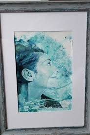 Sea Blue Selfie by Kerry Egan