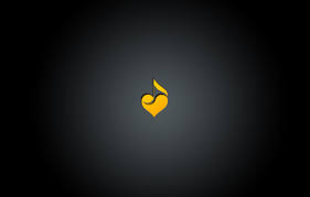 Maybe you would like to learn more about one of these? Wallpaper Music Black Heart Minimalism Gradient Music Love Note Center Images For Desktop Section Minimalizm Download