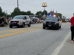 Versailles Missouri Police And Morgan County Sheriff Interceptor Utility Police Cars Law Enforcement Interceptor