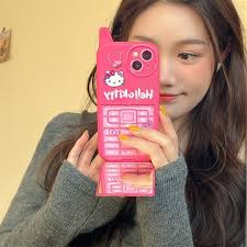 Kawaii Hello Kitty Mymelody Kuromi Telefon Unsichtbarer Spiegel Handyhülle  für IPhone 11 12 13 14 15 Pro Max Anti-Fall-Rückseite