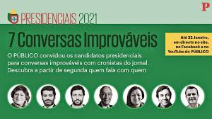 Mas os outros candidatos não se revelam melhores. Conversas Improvaveis Dos Cronistas Do Publico Com Candidatos A Belem Arrancam Esta Segunda Feira Presidenciais 2021 Publico
