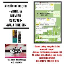 Beliau mempunyai kepakaran dan ilmu yang luas dalam bidang herba dan. Naz Jomshopping Blogspot Com Vinifera Blemish Cc Cover Memberikan Perlindungan Pada Wajah Spf 48 Dan Mencantikkan Wajah