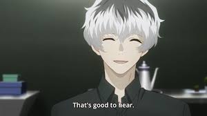 Studio ghibli gambar anime girl sedih anime movie genre sedih nonton daftar anime genre sedih film anime genre sketsa anime anime adalah tokoh gambar yang sebagian besar berasal dari jepang. Tokyo Ghoul Re Ep 1 Haise Smile Gambar Anime Gambar Senyum