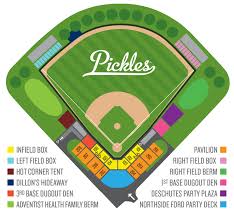 Seating Chart Portland Pickles