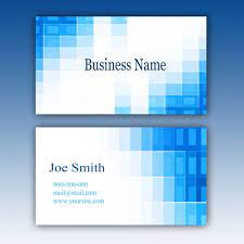 Use a word business card template to design your own custom cards by adding a logo or tagline. Free Psd Blue Business Card Template