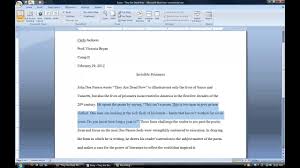 How to create an mla poem citation from online, a book, or an anthology in mla format. In Text Citations For Poems Youtube