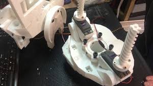 The one difference between my installation and inmoov's is that i used hot glue to attach the strings to the servos, while inmoov used knots. Inmoov Build Part 3 Robot Build Stomach Assembly Youtube