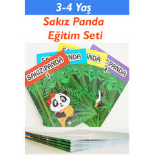 Sakiz Panda 3 4 Yas Egitim Seti 30 Tl Egitim Okul Oncesi Okul