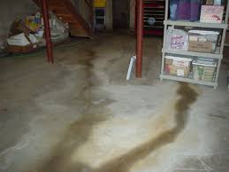 Concrete basement floors are prone to cracking; Basement Floor Crack Repair Repairing Leaking Cracks In Concrete Slab Floors