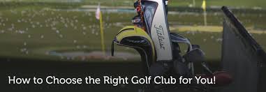 How To Choose The Right Golf Club For You Golf Drives