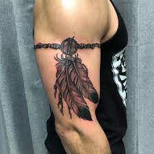 Armband tattoo, band tattoo, celtic tattoo, celtic tattoo design, unique arm band tattoo designs, continuous celtic knot chain, #celtic celtic armband tattoos are made of sinuous lines that have beginning or end and intricately interweaves to form a complete cycle. Armband Tattoos 25 Best Armband Tattoo Designs By Trending Tattoo Medium
