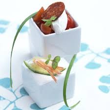 Verrine Chevre Frais Tomates Et Chorizo Soignon Recette Verrine Chevre Recette Verrine Chevre Frais