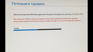 Download the file by clicking the download or obtain software button and. Firmware Update Error Recovering Intel R Management Engine Firmware Youtube