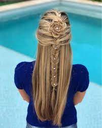 20 Party Frisuren Fur Langes Haar Frisuren Langes Party Haar Styling Lange Haare Manner Kinder Haar