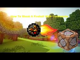 /execute as @a scores= {firestaff=1} run summon minecraft:fireball ^ ^1 ^ {direction: How To Shoot Fireballs In Minecraft