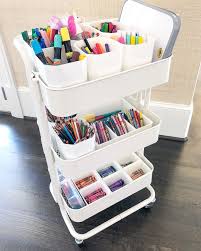 Katrina Teeple Operationorganization Instagram Photos And Videos Art Cart Office Supplies Design Office Supply Organization