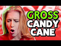 GROSS CANDY CANE TASTE TEST