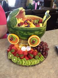 Watermelon Baby Carriage Watermelon Baby Carriage Baby Shower Fruit Baby Shower Fruit Tray