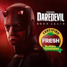 DaredevilBornAgain is officially Certified Fresh at 81%