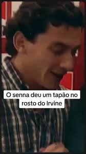 Ayrton Senna e o famoso tapão no Irvine