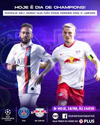 Como assistir psg x lorient: Hoje E Dia Meus Amigos Psg X Leipzig Tnt Sports Brasil Facebook