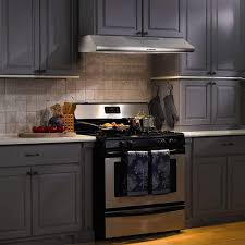 Under Cabinet Range Hood Stainless Steel 30 36 Modern Kitchen Led Lights New Ebay