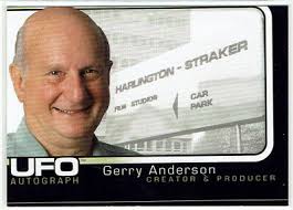 UFO 2004 Cards Inc Auto Autograph Card Ed Bishop as Cmdr. Ed Straker