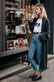 Dark Grey Long Cardigan Sweater Cardigan Outfits Long Sweater Outfits Outfits With Grey Cardigan