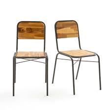 Maybe you would like to learn more about one of these? Lot De 2 Chaises D Ecolier Hiba La Redoute Interieurs Gris Vieilli La Redoute