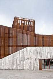 View Full Picture Gallery Of Oke Casa De Cultura I Biblioteca Facade Design Modern Architecture Architecture Exterior