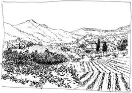 Laurence de marliave de l'atelier des étoiles (atelierdeletoile.org) vous montre comment dessiner un. Comment Dessiner Un Paysage Exemple De Croquis Pas A Pas Dessin Paysage Dessin Paysage Urbain Dessin D Observation