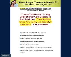 Read about the symptoms, causes, treatments and when to see a nasal polyps are painless soft growths inside your nose. Nasal Polyps Treatment Miracle The Natural Nasal Polyps Cure Good To Seo