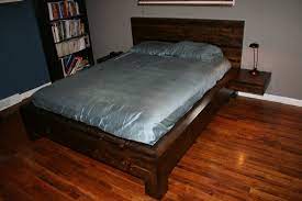 L80 x d83 x h57 nightstand: Diy Platform Bed With Floating Nightstands 9 Steps With Pictures Instructables