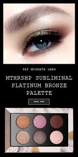 Pat Mcgrath Labs Mthrshp Subliminal Platinum Bronze Eyeshadow Palette Mthrshp Subliminal Platinum Bronze Palette Bronze Palette Smokey Eye Makeup Magical Makeup