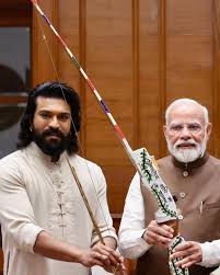 Telugu star Ram Charan meets PM Modi in Delhi, shares pictures on social  media. They met with regards to the Archery Premier League.