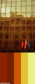 Facades Of Madrid 1 Color Palette Facade Color Palette Color