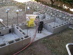 How to make a cinder block bench for less than $30. Build A Backyard Barbecue 13 Steps With Pictures Instructables