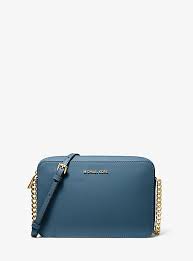 Leave the bag open until dry. Jet Set Large Saffiano Leather Crossbody Bag Michael Kors