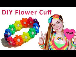 How To Make A Kandi Flower Ring Www Gingercande Com Youtube Kandi Cuff Beading For Kids Kandi