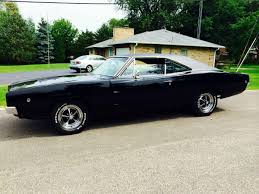 Image result for Black 1968 Dodge