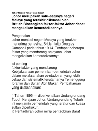 Ibni almarhum sultan iskandar today (august 1) officially opened the abu bakar maritime base, thereby reaffirming malaysia's absolute sovereignty over the middle rocks off kota tinggi, johor. Johor Negeri Yang Tidak Dijajah