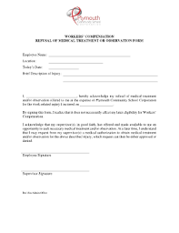 Refusal Of Medical Treatment Form Fill Online Printable Fillable Blank Pdffiller