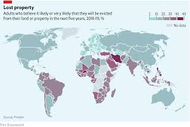 A plat is a map, usually drawn to scale, showing the divisions of a piece of land. The Quest For Secure Property Rights In Africa The Economist