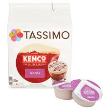 We like our cappuccinos hot with lots of frothy milk over milk and a good double espresso shot of well extracted coffee. Tassimo Kenco Mocha Coffee Pods Ocado