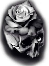Black And Gray Skull And Rose Tattoo Pin By Soniag On Black N Grey Realism In 2020 Skull Rose Tattoos Skull Tattoo Design Tattoos