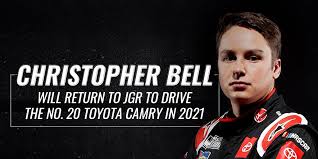 @i_noah_guy for the template and logos: Christopher Bell To Drive No 20 Car For Joe Gibbs Racing In 2021 The Racing Insiders